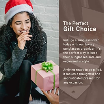 DDG Sunglass Organizer - Travel Case for Eyewear