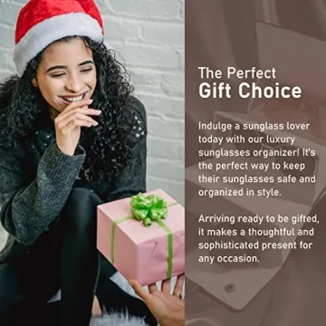 DDG Sunglass Organizer - Travel Case for Eyewear