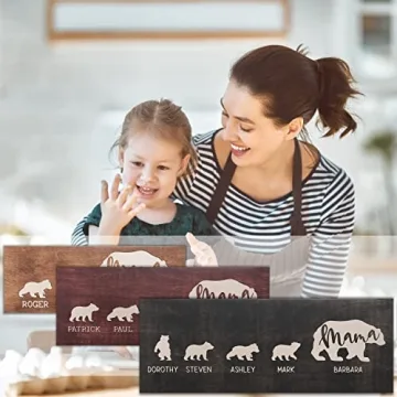 Unique Personalized Mama Bear Sign for Mom