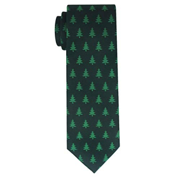 Kebocis Christmas Ties Novelty Tree Ties for Men
