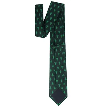 Kebocis Christmas Ties Novelty Tree Ties for Men