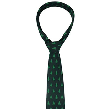Kebocis Christmas Ties Novelty Tree Ties for Men