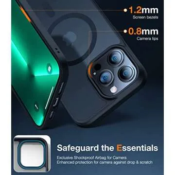 TORRAS Magnetic Case for iPhone 14 Pro - Slim and Durable