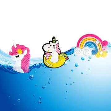 Unicorn Decoration Charms, Cute Rainbow Charm for Grils Kids Women Adults Gifts