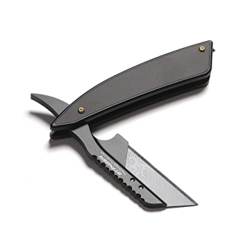 Stinger Vintage Straight Razor Style Utility Knife with Standard Replaceable Razor Blade, Car Emerge...