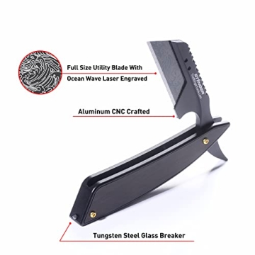 Stinger Vintage Straight Razor Style Utility Knife for EDC