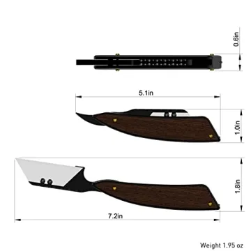 Stinger Vintage Straight Razor Style Utility Knife for EDC