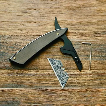 Stinger Vintage Straight Razor Style Utility Knife for EDC