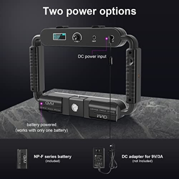 GVM Smartphone RGB Video Lighting Rig for Creators