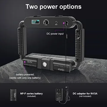GVM Smartphone RGB Video Lighting Rig for Creators