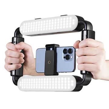 GVM Smartphone RGB Video Lighting Rig for Creators