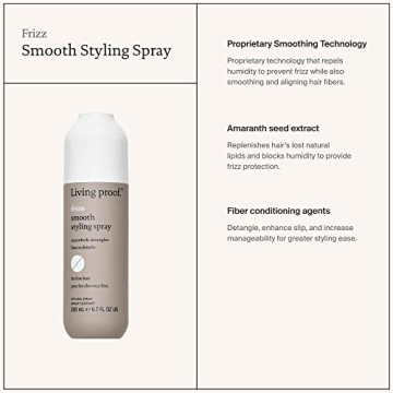 Living Proof No Frizz Spray for Smooth, Silky Locks