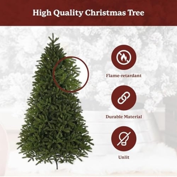 KING OF CHRISTMAS 9 FT Artificial Christmas Tree Unlit