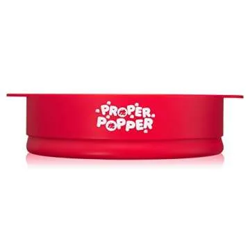 Proper Popper - Eco-Friendly Silicone Microwave Popcorn Maker
