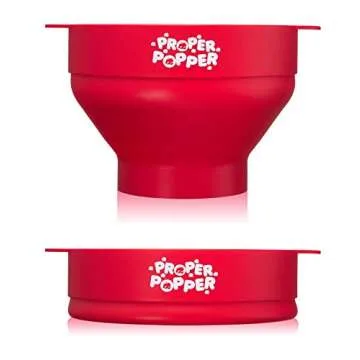 Proper Popper - Eco-Friendly Silicone Microwave Popcorn Maker