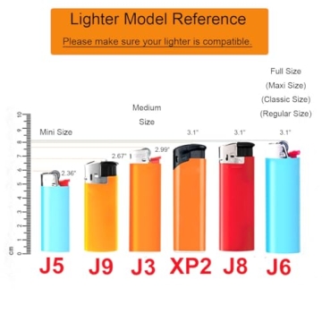 Lucklybestseller Metal Lighter Cover for BIC Classic Lighters