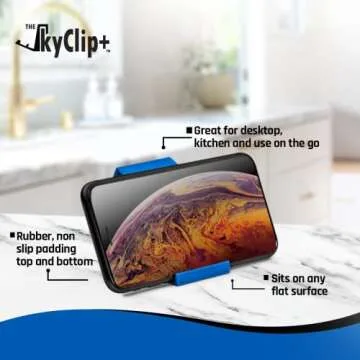 SkyClip+ Phone & Tablet Holder for Travel and Home