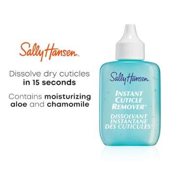 Sally Hansen Instant Cuticle Remover, 1 Fl. Oz., Pack of 1 Salon Effects Perfect Manicure Press on N...