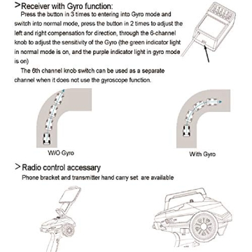 DUMBORC X6 - Versatile 6 Channel RC Transmitter Receiver