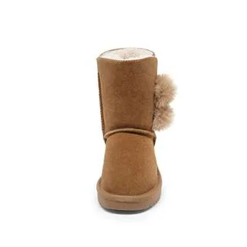 DREAM PAIRS Girls Boots - Cozy Winter Footwear for Kids