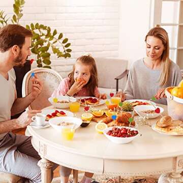 Heart-Shaped Cocktail Picks - 300 Pcs for Parties and Events