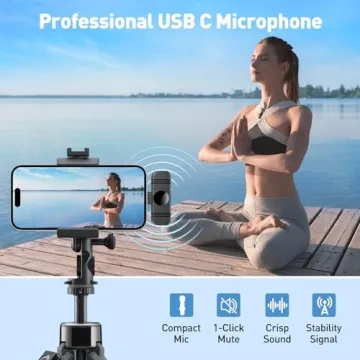 Type C Wireless Lavalier Microphone for All Devices