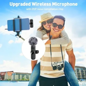 Type C Wireless Lavalier Microphone for All Devices