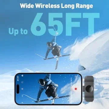 Type C Wireless Lavalier Microphone for All Devices