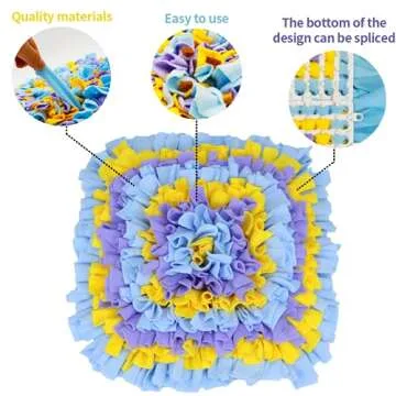 LIVEKEY Dog Snuffle Mat for Interactive Feeding Fun