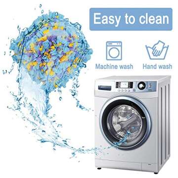 LIVEKEY Dog Snuffle Mat, Feeding Mat for Dogs, Durable Interactive Puzzle Toys for Training Foraging Skills(Yellow&Blue&Purple)