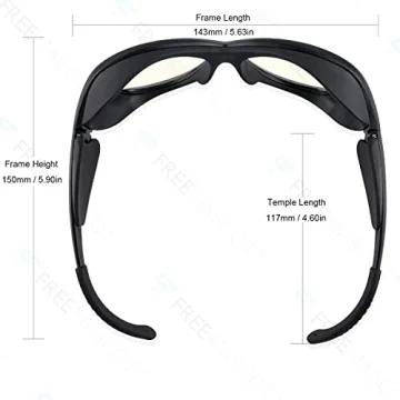 FreeMascot CO2 Laser Safety Glasses with High Optical Density