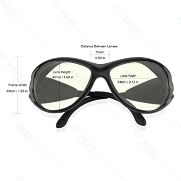 FreeMascot CO2 Laser Safety Glasses with High Optical Density