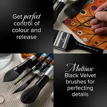 Silver Brush SLM-3099 Watercolor Brush Set for Artists