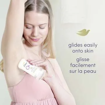 Dove 0% Aluminum Deodorant Stick Non-irritating Deodorant for Underarm Care Coconut and Pink Jasmine Kindest Aluminum Free Deodorant 2.6 oz