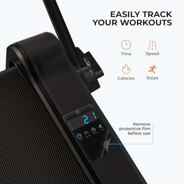 Lifepro Smallest Portable 30in Small Mini Walking Pad Treadmill Installation Free, Adjustable Incline, Under Desk Work Compact Treadmills for Home/Office - Max Load 220Lbs & Speed 3MPH