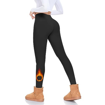 FULLSOFT Fleece Lined Leggings - Warm & Comfy Yoga Pants