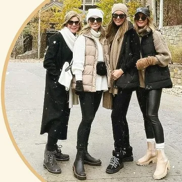 FULLSOFT Fleece Lined Leggings - Warm & Comfy Yoga Pants