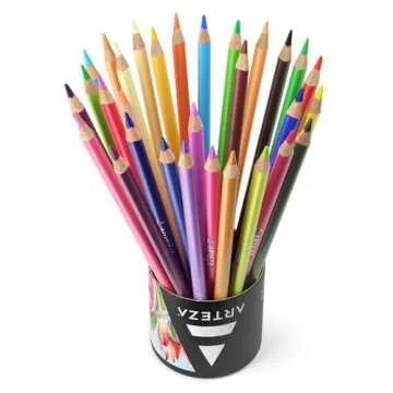 ARTEZA 48 Colored Pencils Set - Vibrant and Durable