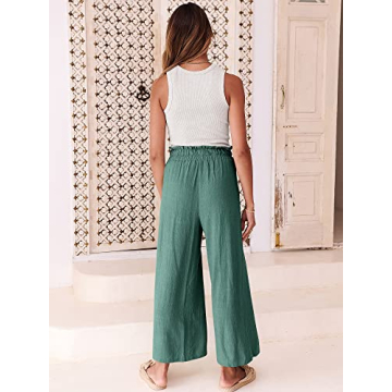 Stylish ANRABESS Women Linen Pants Perfect for Summer