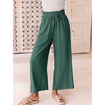 Stylish ANRABESS Women Linen Pants Perfect for Summer