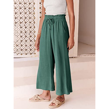 Stylish ANRABESS Women Linen Pants Perfect for Summer
