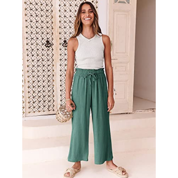 Stylish ANRABESS Women Linen Pants Perfect for Summer