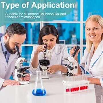 Unifrog Microscope Slides and Covers, Blank Glass Slides for Microscope Set - 50 Slides, 100 Coverslips - for Microscopy Experiments and Analysis, Suitable for Most Microscopes (Blank Glass)