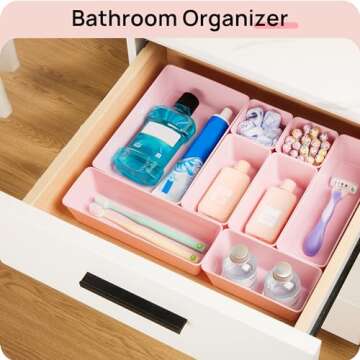 Vtopmart 25 PCS Drawer Organizers for Every Room