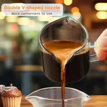 Premium 4oz Espresso Cups Set of 2 - Perfect for Coffee Lovers