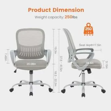 Stylish Ergonomic Office Chair for Comfort and Style