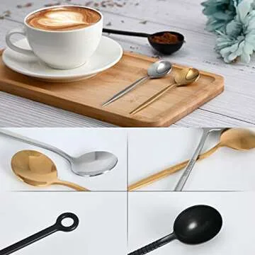 Milk Frother Handheld Latte Art Tools Set - Coffee Frother Electric Handheld, Milk Frother Pitcher, Coffee Shaker, Coffee Stencil, Coffee Spoon, Coffee Scoop, Latte Art Pen