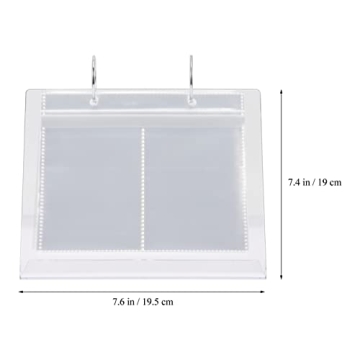 Minkissy Nail Art Sticker Storage Book Organizer Display