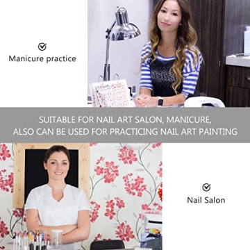 Minkissy Nail Art Sticker Storage Book Organizer Display