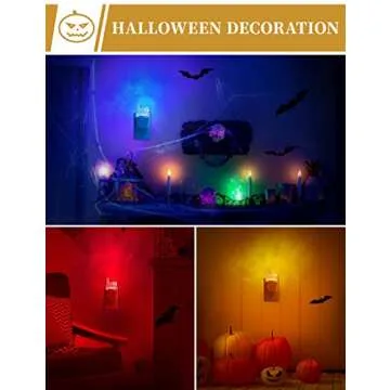 DORESshop Cat Night Light [2 Pack] Color-Changing Kids Night Light, Plug In, Dusk-To-Dawn Sensor, Baby Night Light, 10-Color RGB, Rainbow LED Light For Bathroom, Cute Room Decor,Boys Girls Gift